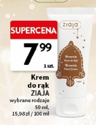 Krem do rąk ZIAJA promocja w Intermarche