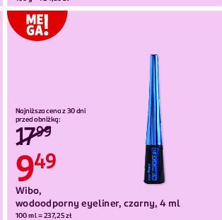 Eyeliner wodoodporny Wibo promocja
