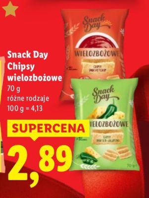Chipsy wielozbożowe promocja w Lidl