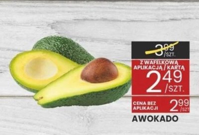 Awokado promocja w Wafelek