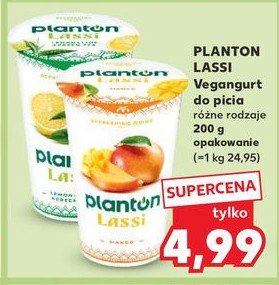 Lassi roślinne mango Planton (żywność) promocja