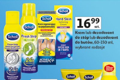 Antyperspirant do st贸p szary Scholl fresh step promocja