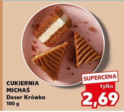 Deser Krówka 100 g promocja w Kaufland