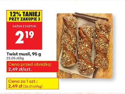 Twist musli promocja w Biedronka