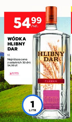 Wódka HLIBNY DAR CLASSIC promocja