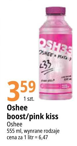 Nap贸j pink kiss Oshee vitamin water promocja