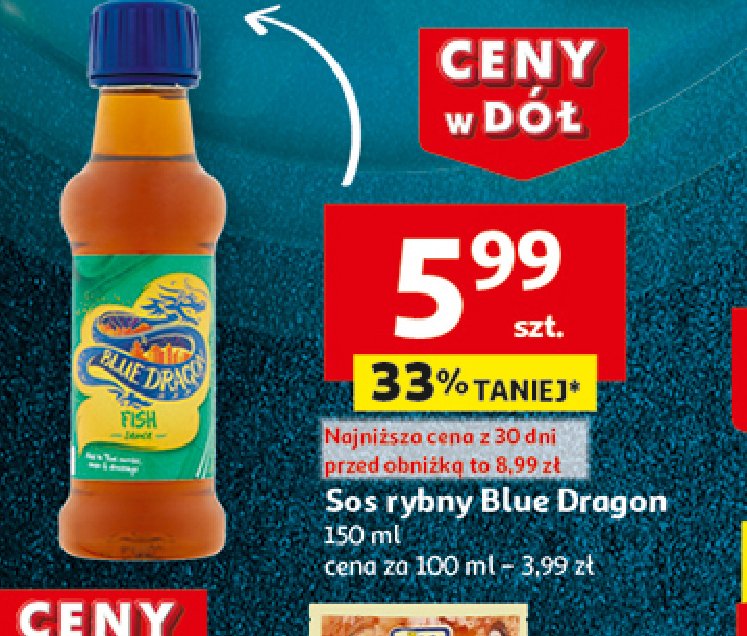 Sos rybny Blue dragon promocja w Auchan