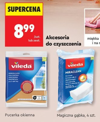 Akcesoria do czyszczenia Vileda: magiczna gąbka promocja w Biedronka