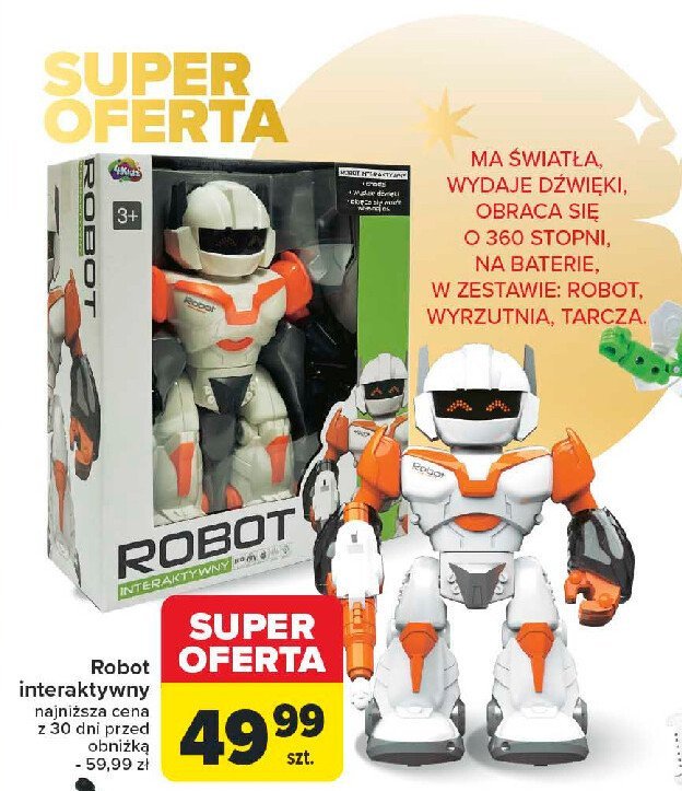 Robot 4kidz promocja w Carrefour