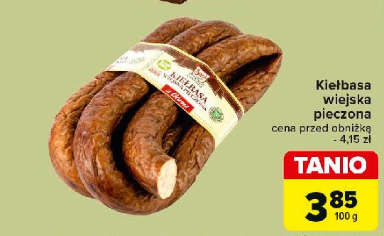 Kiełbasa wiejska pieczona Smak górno promocja