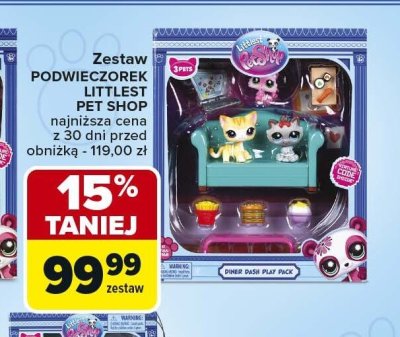 Zestaw podwieczorek LITTLEST PET SHOP promocja w Carrefour