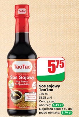 Sos sojowy  promocja w Dino