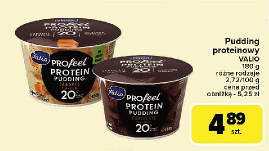 Pudding proteinowy czekoladowy promocja w Carrefour