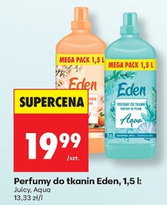 Perfumy do tkanin Eden Juicy, 1,5 l promocja w Biedronka