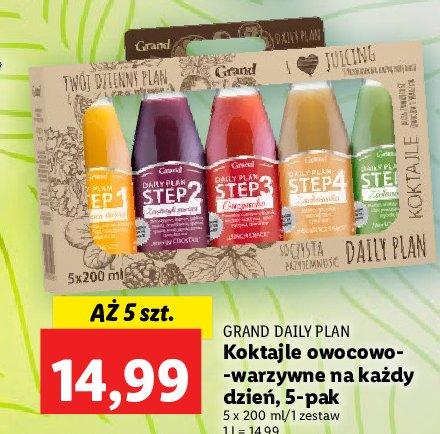 Zestaw sok贸w Grand promocja