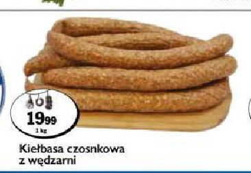 Kie艂basa czosnkowa w臋dzona promocja