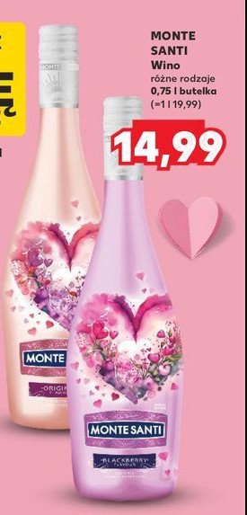 Wino Monte santi white original promocja