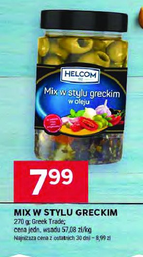 Mix w stylu greckim w oleju Helcom promocja