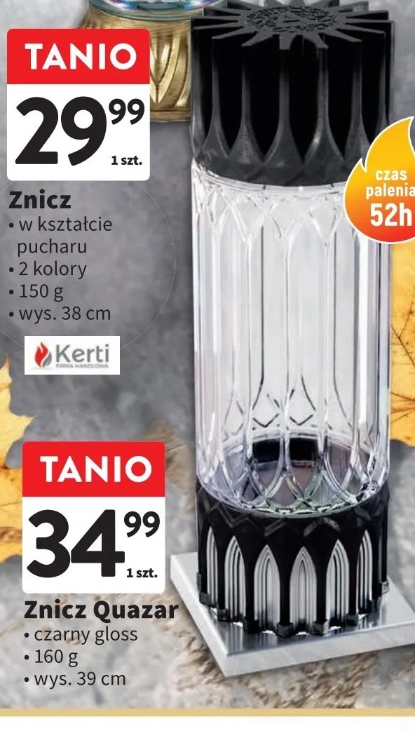 Znicz quazar 52h promocja w Intermarche