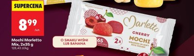 Lody Mochi Mix wiśnia 2x35g promocja w Biedronka