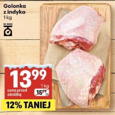 Golonka z indyka promocja w Delikatesy Centrum