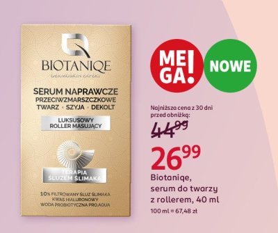 Serum do twarzy roller Biotaniqe dermaskin expert promocja