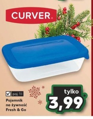 Pojemnik na 偶ywno艣膰 fresh&go 1 l Curver promocja