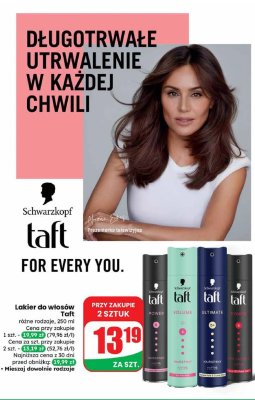 Lakier do włosów Taft różne rodzaje promocja w Dino