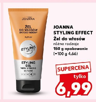 Żel do włosów bardzo mocny Joanna styling effect promocja