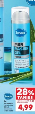 Żel do golenia fresh Bevola men promocja
