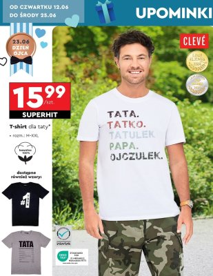 T-shirt dla taty m-xxl Cleve promocja