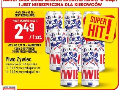 Piwo promocja w POLOmarket