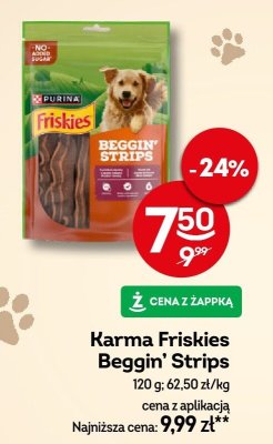 Karma Friskies Beggin' Strips promocja w Żabka
