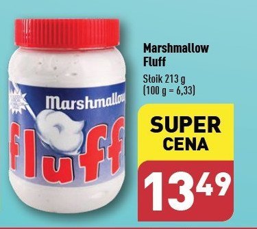 Pianka do smarowania Fluff marshmallow promocja