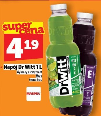 Napój Dr Witt promocja w TOPAZ