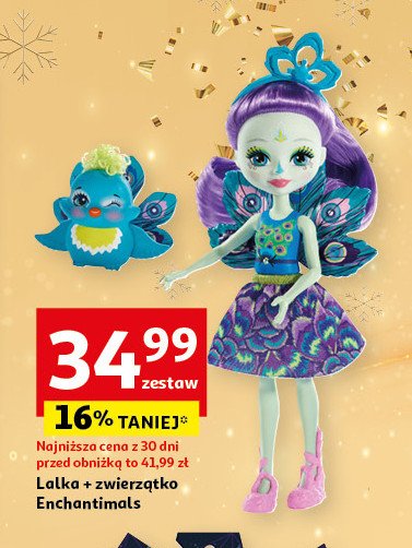 Lalka + zwierzątko enchantimals promocja w Auchan