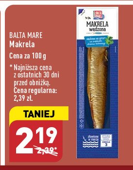 Makrela wędzona Balta mare promocja