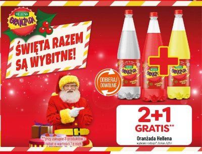 Napój Oranżada Hellena wybrane rodzaje Dzban 1.25 l promocja w POLOmarket