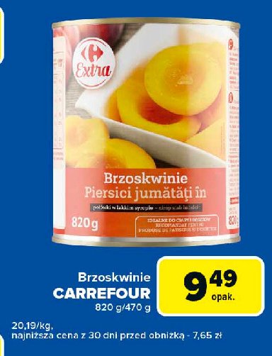 Brzoskwinie Carrefour promocja w Carrefour Express