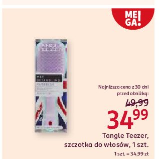 Szczotka do rozczesywania TANGLE TEEZER promocja w Rossmann