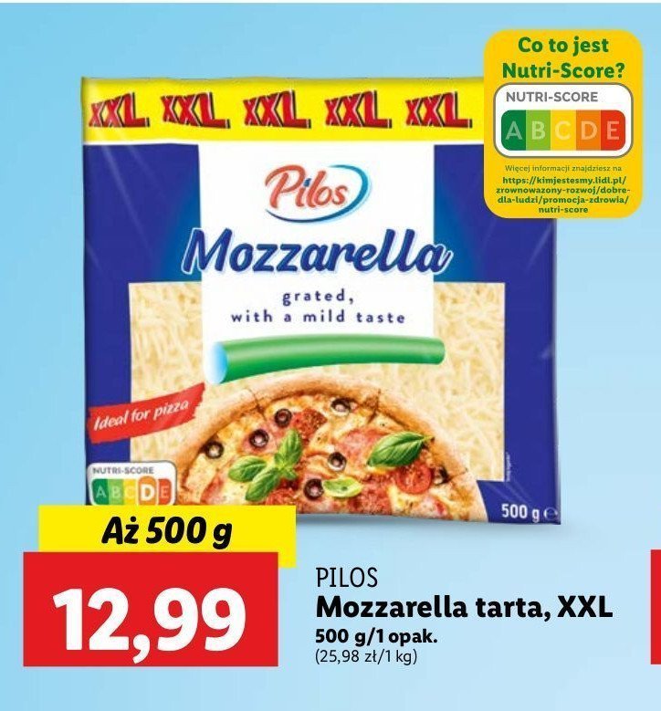 Ser mozzarella tarty Pilos promocja