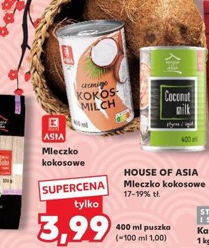 Mleczko kokosowe K-asia promocja