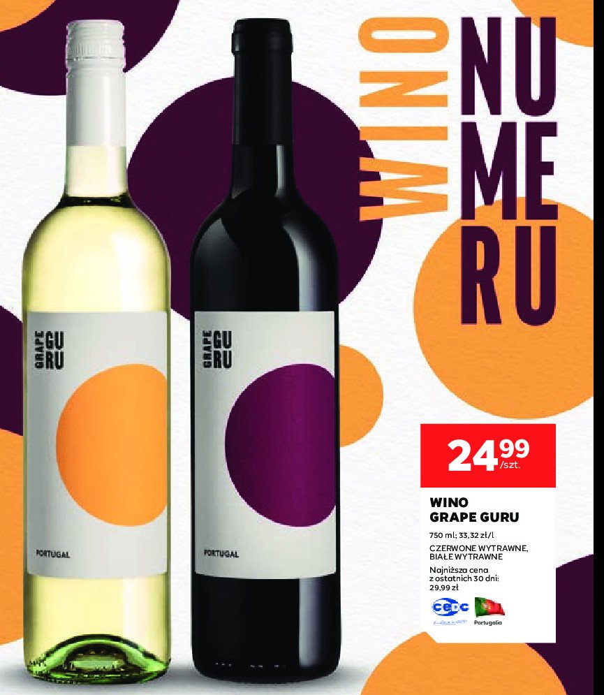 Wino Grape guru promocja w Stokrotka