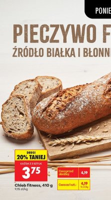 Chleb fitness Biedronka promocja w Biedronka