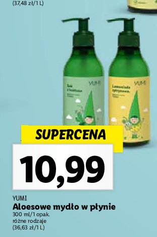 Myd艂o do r膮k lemoniada cytrynowa Yumi cosmetics promocja