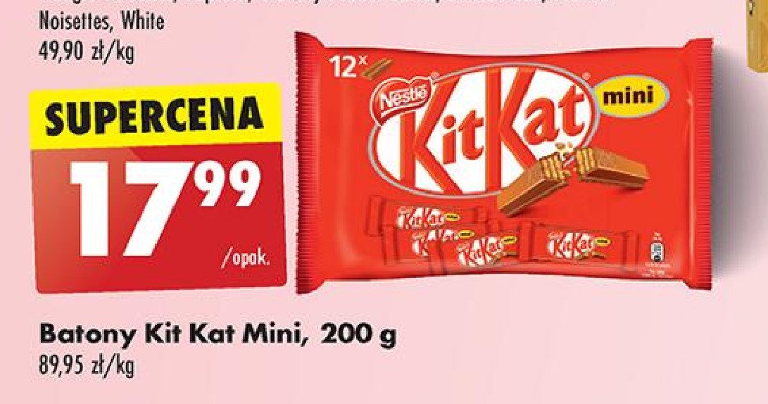 Batoniki Kitkat mini promocja