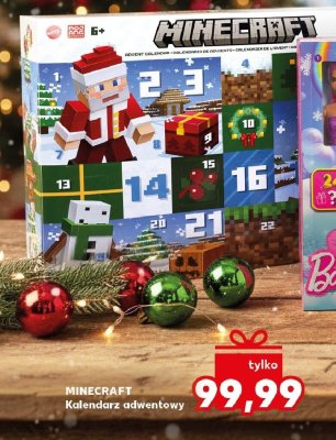 Kalendarz adwentowy MINECRAFT promocja w Kaufland