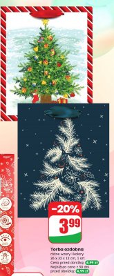 Torba ozdobna różne wzory i kolory 26 x 32 x 12 cm promocja w Dino