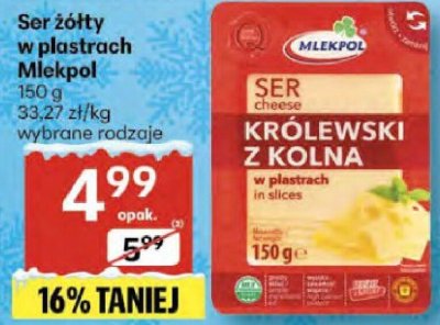 Ser promocja w Delikatesy Centrum