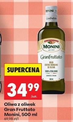 Oliwa z oliwek Gran Fruttato Monini promocja w Biedronka